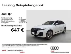 Weiß Gebraucht 2025 Audi Q7 S-Line SUV | 68.444 € (Superpreis)