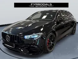 Schwarz Gebraucht 2023 Mercedes CLA45 AMG Shooting Brake AMG Kombi | 59.900 € (Teuer)