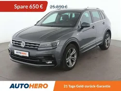 Indiumgrau Gebraucht 2019 VW Tiguan Highline SUV | 25.240 € (Guter Preis)