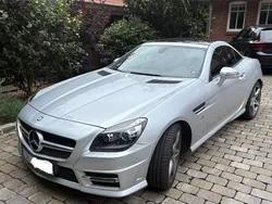 Silber Gebraucht 2011 Mercedes SLK200 AMG line Cabrio | 21.900 € (Etwas zu teuer)