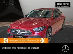 Rot Gebraucht 2024 Mercedes C300 AMG Limousine | 45.890 € (Guter Preis)
