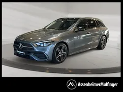 Grau Gebraucht 2024 Mercedes C220 AMG Limousine | 42.419 € (Fairer Preis)
