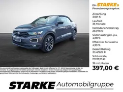 Rauchgrau metallic Gebraucht 2022 VW T-Roc Cabriolet Style Cabrio | 31.769 € (Fairer Preis)