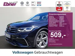 Deep black perleffekt Gebraucht 2021 VW Tiguan R-line SUV | 33.620 € (Fairer Preis)