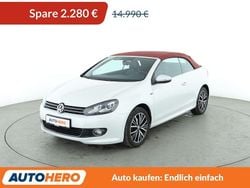 Weiß Gebraucht 2016 VW Golf Cabriolet Allstar Cabrio | 12.710 € (Fairer Preis)
