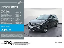 Schwarz Gebraucht 2020 VW T-Cross Style SUV | 20.960 € (Etwas zu teuer)