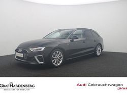 Mythosschwarz metallic Gebraucht 2023 Audi A4 S-Line Kombi | 27.480 € (Guter Preis)