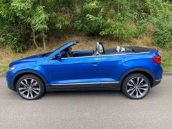 Blau Gebraucht 2020 VW T-Roc Cabriolet Style Cabrio | 23.590 € (Fairer Preis)