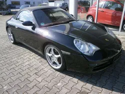 Schwarz Gebraucht 2003 Porsche 911 Carrera 4 Cabriolet Cabrio | 27.500 € (Superpreis)