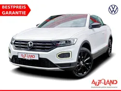 Weiß Gebraucht 2021 VW T-Roc Cabriolet Style Cabrio | 27.950 € (Fairer Preis)