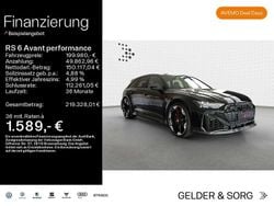 Mythosschwarz metallic Gebraucht 2025 Audi RS6 Performance Kombi | 199.980 €