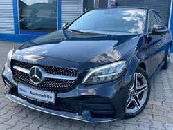 Schwarz/baltic black Gebraucht 2021 Mercedes C300e AMG Limousine | 26.750 €