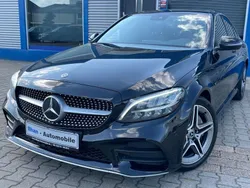 Schwarz/baltic black Gebraucht 2021 Mercedes C300e AMG Limousine | 26.750 € (Teuer)