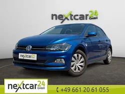 Blue metallic Gebraucht 2018 VW Polo Comfortline Kleinwagen | 11.490 € (Fairer Preis)