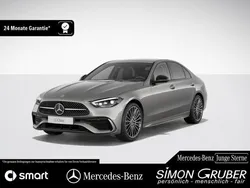 Mojavesilber (metallic) Gebraucht 2024 Mercedes C300 AMG Limousine | 47.900 € (Guter Preis)
