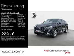 Mythosschwarz metallic Gebraucht 2024 Audi Q3 S-Line SUV | 37.980 € (Guter Preis)