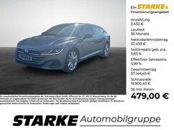 Schwarz (deep black perleffekt) Gebraucht 2022 VW Arteon R-line Kombi | 47.680 €