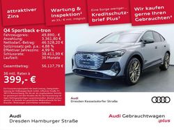 Taifungrau metallic Gebraucht 2024 Audi Q4 Sportback e-tron Ambiente SUV | 49.890 €