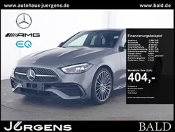 Selenitgrau metallic Gebraucht 2024 Mercedes C180 AMG Limousine | 41.880 € (Etwas zu teuer)