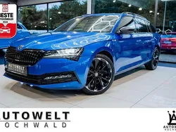 Blau Gebraucht 2020 Skoda Superb SportLine Limousine | 26.990 € (Fairer Preis)