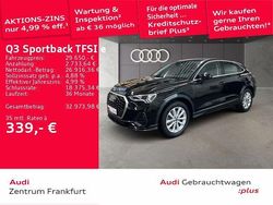 Schwarz Gebraucht 2022 Audi Q3 Sportback Sport SUV | 29.650 € (Superpreis)