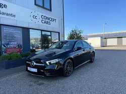 Schwarz Gebraucht 2022 Mercedes A180 AMG line Limousine | 29.390 € (Fairer Preis)