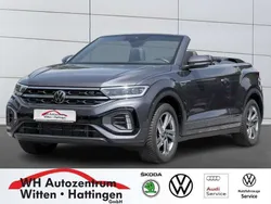 Rauchgrau metallic Gebraucht 2024 VW T-Roc Cabriolet R-line Cabrio | 34.965 € (Fairer Preis)