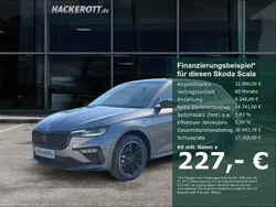 Grau Neu 2025 Skoda Scala Monte Carlo Kleinwagen | 32.990 €