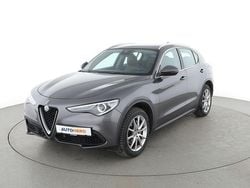 Grau Gebraucht 2019 Alfa Romeo Stelvio Lusso SUV | 24.240 € (Fairer Preis)