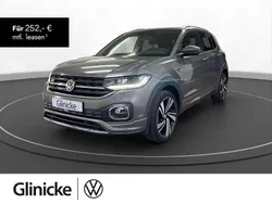Grau (limestone grey metallic) Gebraucht 2020 VW T-Cross Style SUV | 21.380 € (Teuer)