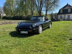 Schwarz Gebraucht 1990 Alfa Romeo Spider Cabrio | 16.500 €