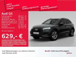 Mythosschwarz metallic Gebraucht 2024 Audi Q5 Advanced SUV | 48.617 € (Etwas zu teuer)