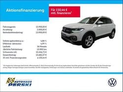Weiß Gebraucht 2021 VW T-Cross Style SUV | 15.900 € (Guter Preis)
