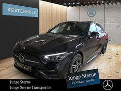 Schwarz Gebraucht 2024 Mercedes C200 AMG Limousine | 44.330 € (Teuer)