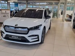 Weiß Neu 2025 Skoda Enyaq iV Suite SUV | 56.420 € (Fairer Preis)