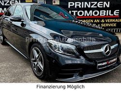 Schwarz Gebraucht 2021 Mercedes C180 AMG Limousine | 23.990 € (Superpreis)