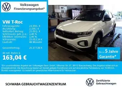 Pure white Gebraucht 2024 VW T-Roc Life SUV | 23.290 € (Guter Preis)