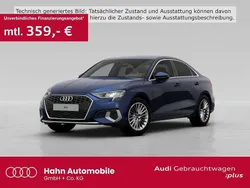 Navarrablau metallic Gebraucht 2024 Audi A3 Advanced Plus Limousine | 28.930 € (Guter Preis)