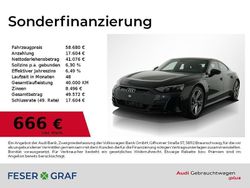 Mythosschwarz metallic Gebraucht 2023 Audi e-tron GT quattro Comfort Limousine | 58.680 € (Guter Preis)