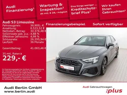 Daytonagrau perleffekt Gebraucht 2022 Audi S3 Ambiente Limousine | 36.900 € (Guter Preis)