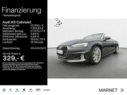 Manhattangrau metallic/verdeck Gebraucht 2021 Audi A5 Cabriolet Advanced Plus Cabrio | 35.890 € (Fairer Preis)