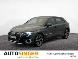 Manhattangrau metallic Gebraucht 2021 Audi A3 Sportback e-tron Advanced Plus Limousine | 25.280 € (Etwas zu teuer)