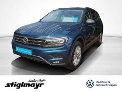 Blue silk metallic Gebraucht 2021 VW Tiguan Allspace Highline SUV | 32.470 € (Guter Preis)