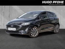 Agate black (schwarz metallic) Gebraucht 2023 Ford Fiesta Titanium Kleinwagen | 17.650 € (Guter Preis)