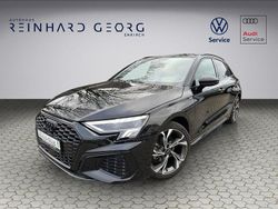 Schwarz Gebraucht 2023 Audi A3 Sportback S-Line Kleinwagen | 31.250 € (Fairer Preis)