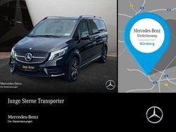 Schwarz Gebraucht 2022 Mercedes V250 Avantgarde Edition Van / Kleinbus | 53.980 € (Teuer)