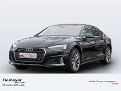 Mythosschwarz metallic Gebraucht 2024 Audi A5 Advanced Coupé | 48.770 € (Superpreis)