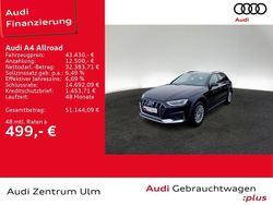 Mythosschwarz metallic Gebraucht 2024 Audi A4 Allroad Ambiente Kombi | 43.430 € (Fairer Preis)