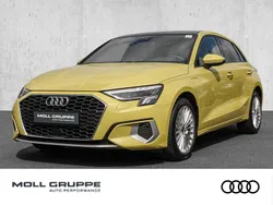 Pythongelb metallic Gebraucht 2022 Audi A3 Sportback e-tron Ambiente Limousine | 26.970 € (Guter Preis)