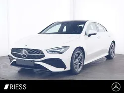 Unilack polarweiß Gebraucht 2024 Mercedes CLA200 Premium Coupé | 37.890 € (Fairer Preis)